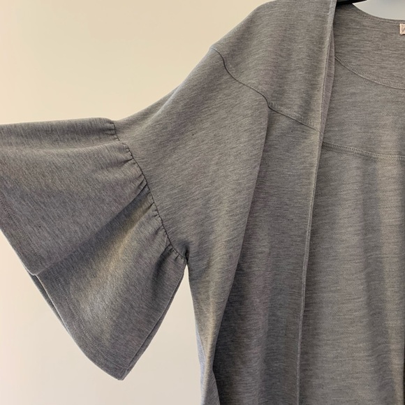 Anthropologie pebble & stone bell sleeve cardigan - Picture 2 of 6